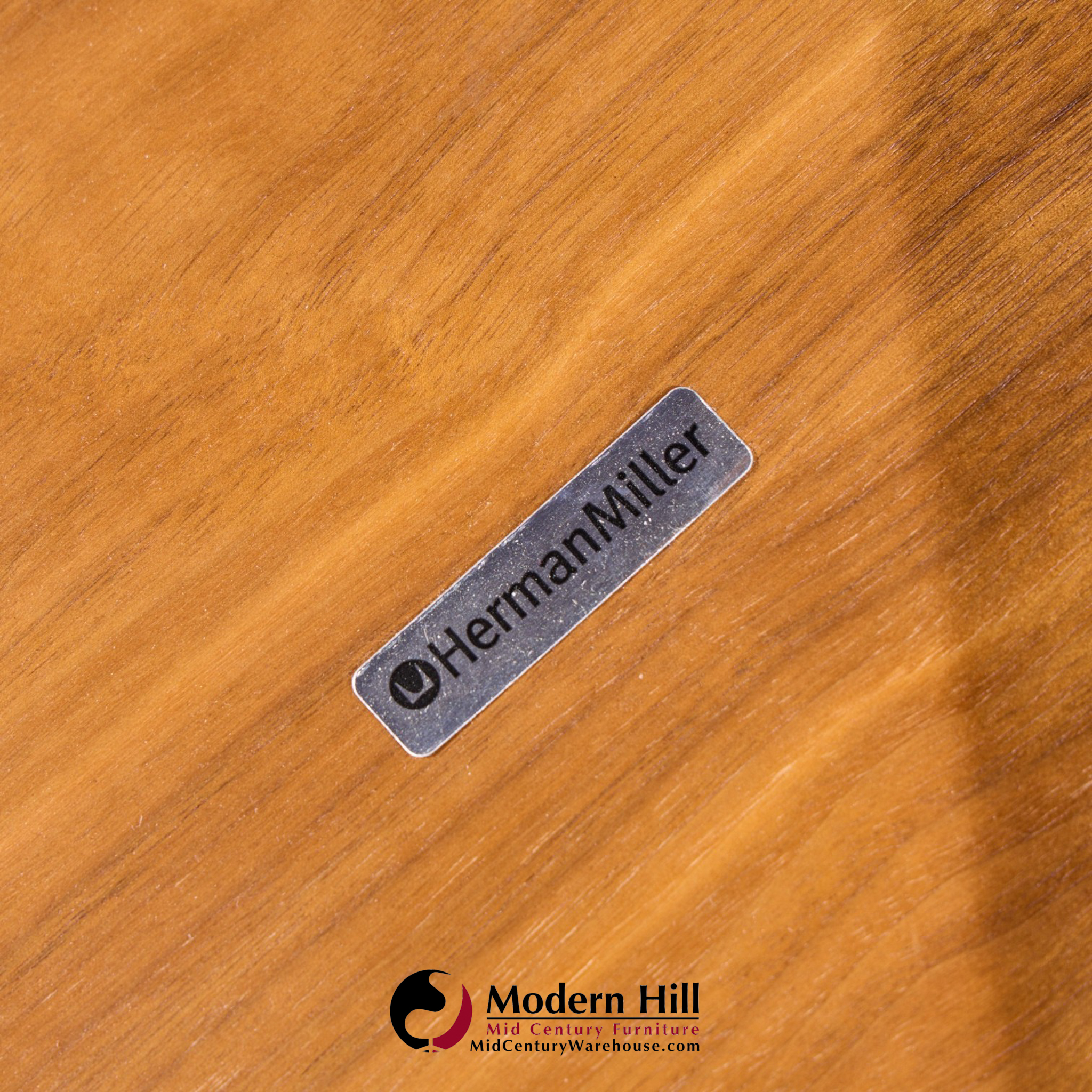 Charles and Ray Eames for Herman Miller Mid Century Eames Walnut Lounge Chair with Ottoman