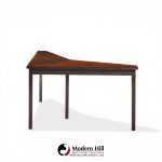 Edward Wormley for Dunbar Mid Century Mahogany Janus Sofa Corner Table | Mid Century Modern Furniture - Mid Century Furniture Chicago Edward Wormley for Dunbar Mid Century Mahogany Janus Sofa Corner Table