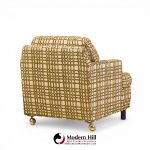 Edward Wormley for Dunbar Mid Century Mahogany Lounge Chairs - Pair