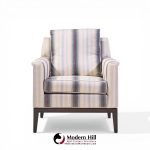 Edward Wormley for Dunbar Mid Century Mahogany Lounge Chairs - Pair