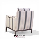 Edward Wormley for Dunbar Mid Century Mahogany Lounge Chairs - Pair