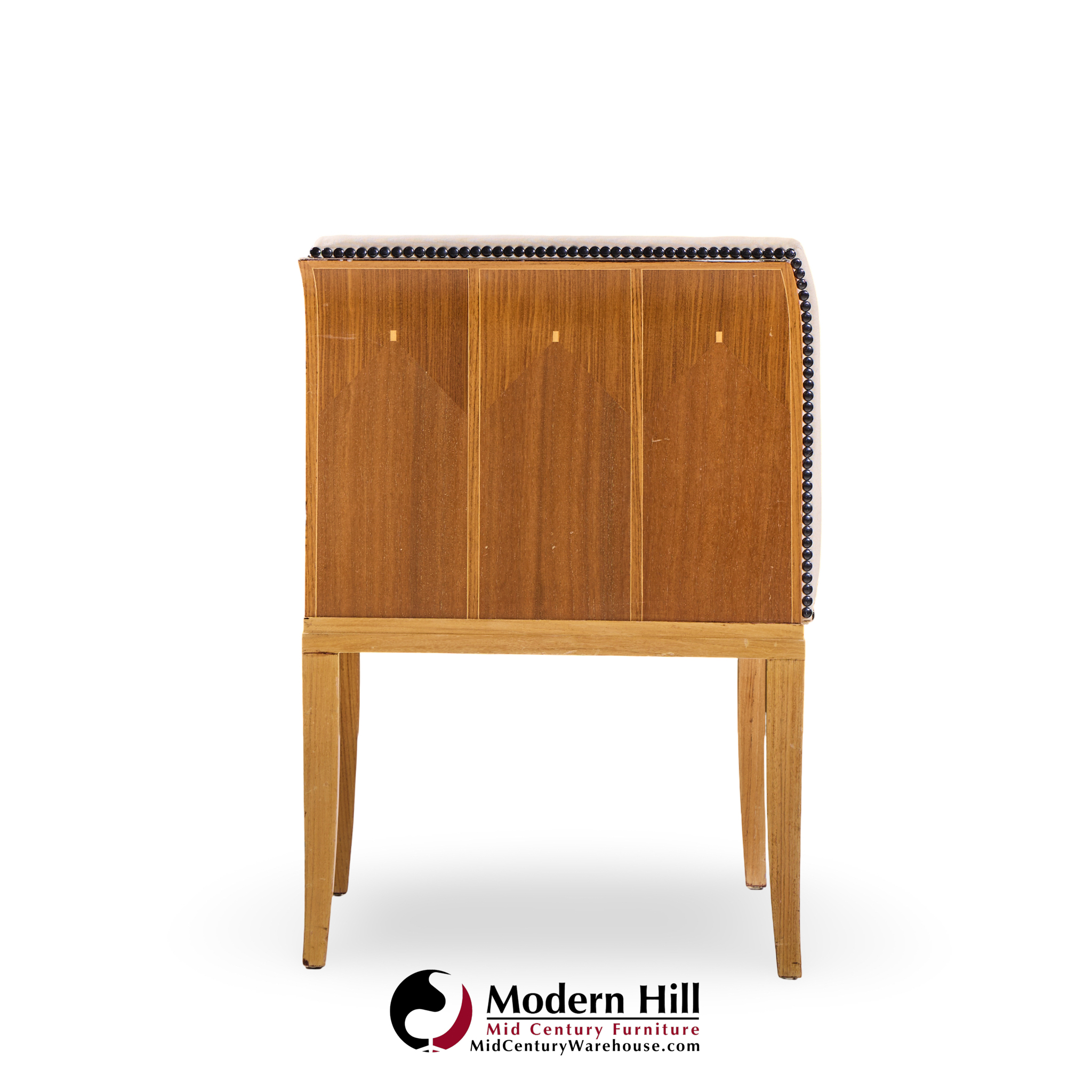 eliel saarinen for arkitektura saarinen house mid century maple arm lounge chairs - pair