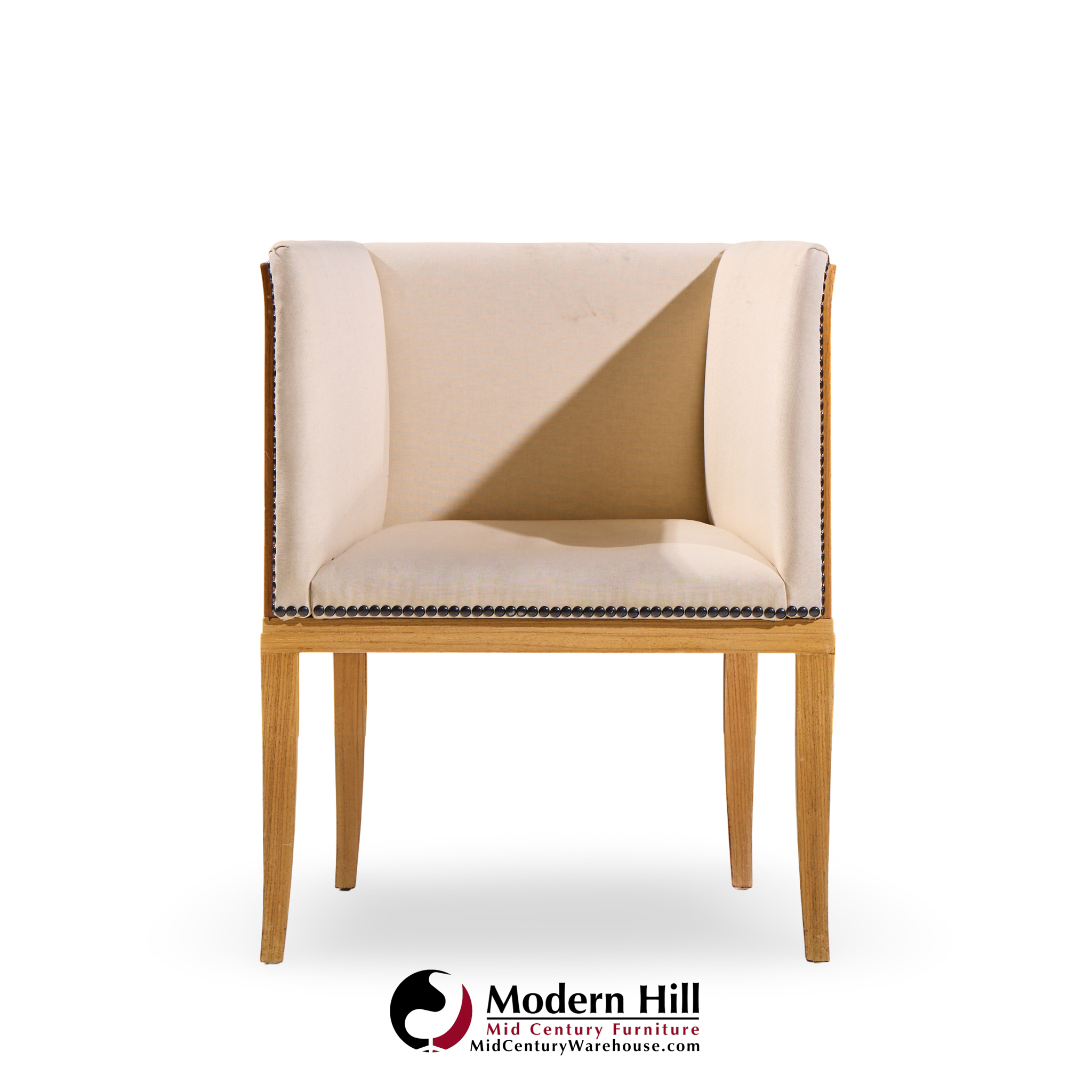 eliel saarinen for arkitektura saarinen house mid century maple arm lounge chairs - pair
