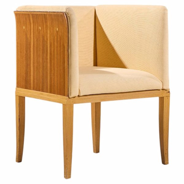 Eliel Saarinen for Arkitektura Saarinen House Mid Century Maple Arm Lounge Chair