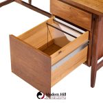 Florence Knoll Mid Century Walnut Executive Desk