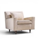 Florence Knoll Model 25 Mid Century Walnut Lounge Chair