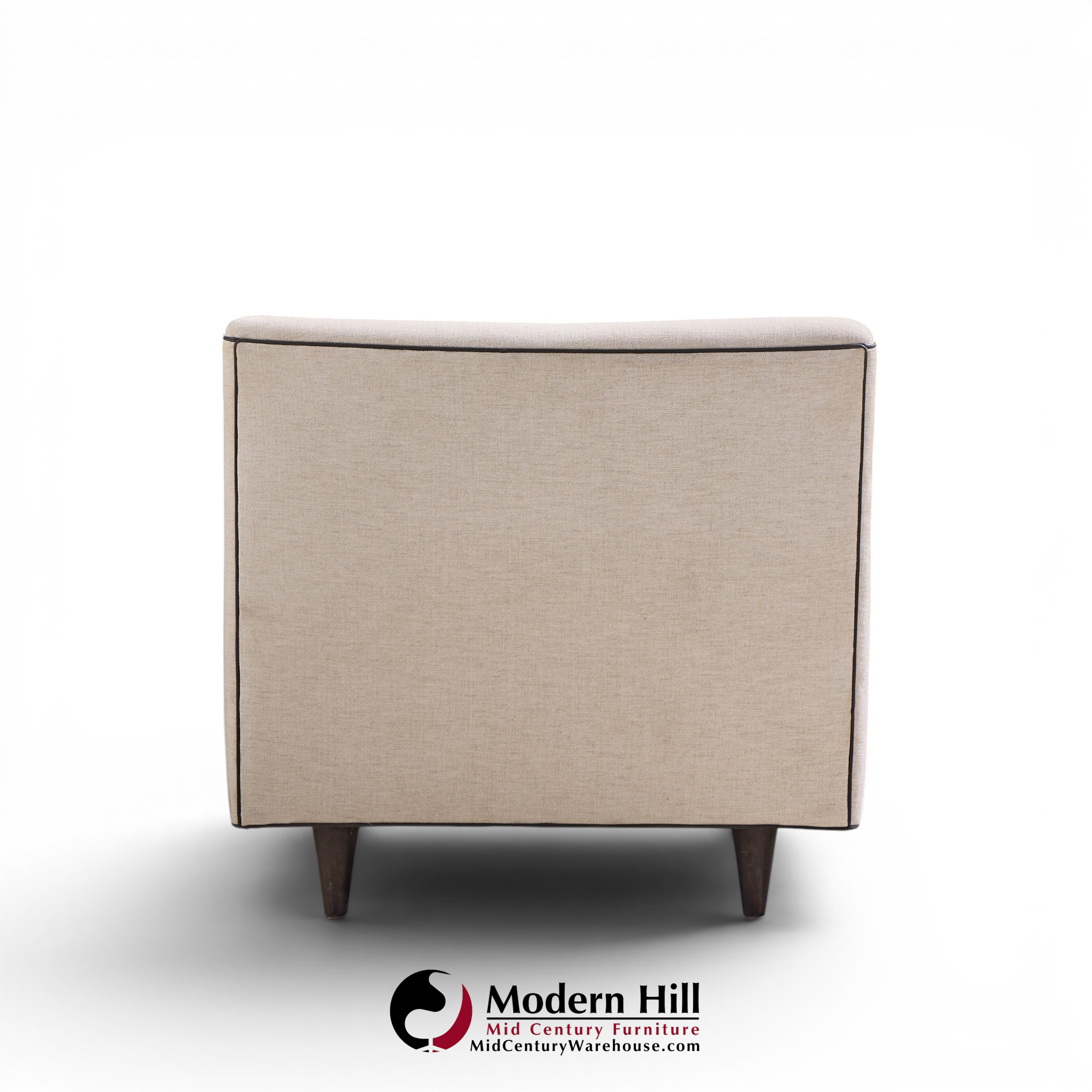 Florence Knoll Model 25 Mid Century Walnut Lounge Chair