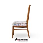 Founders Style Mid Century Oak and Cane Dining Chairs - Set of 6