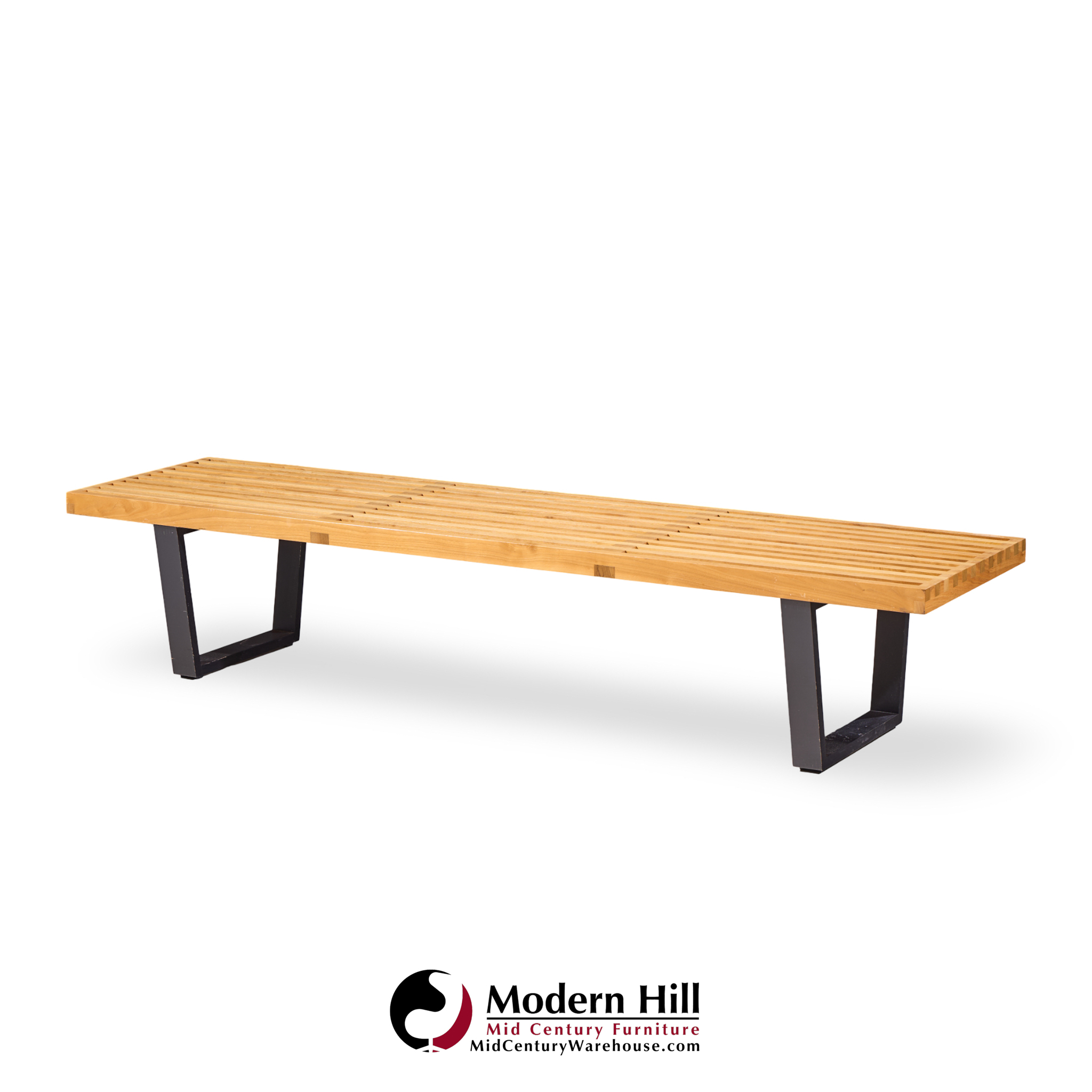 George Nelson for Herman Miller Mid Century Slat Bench