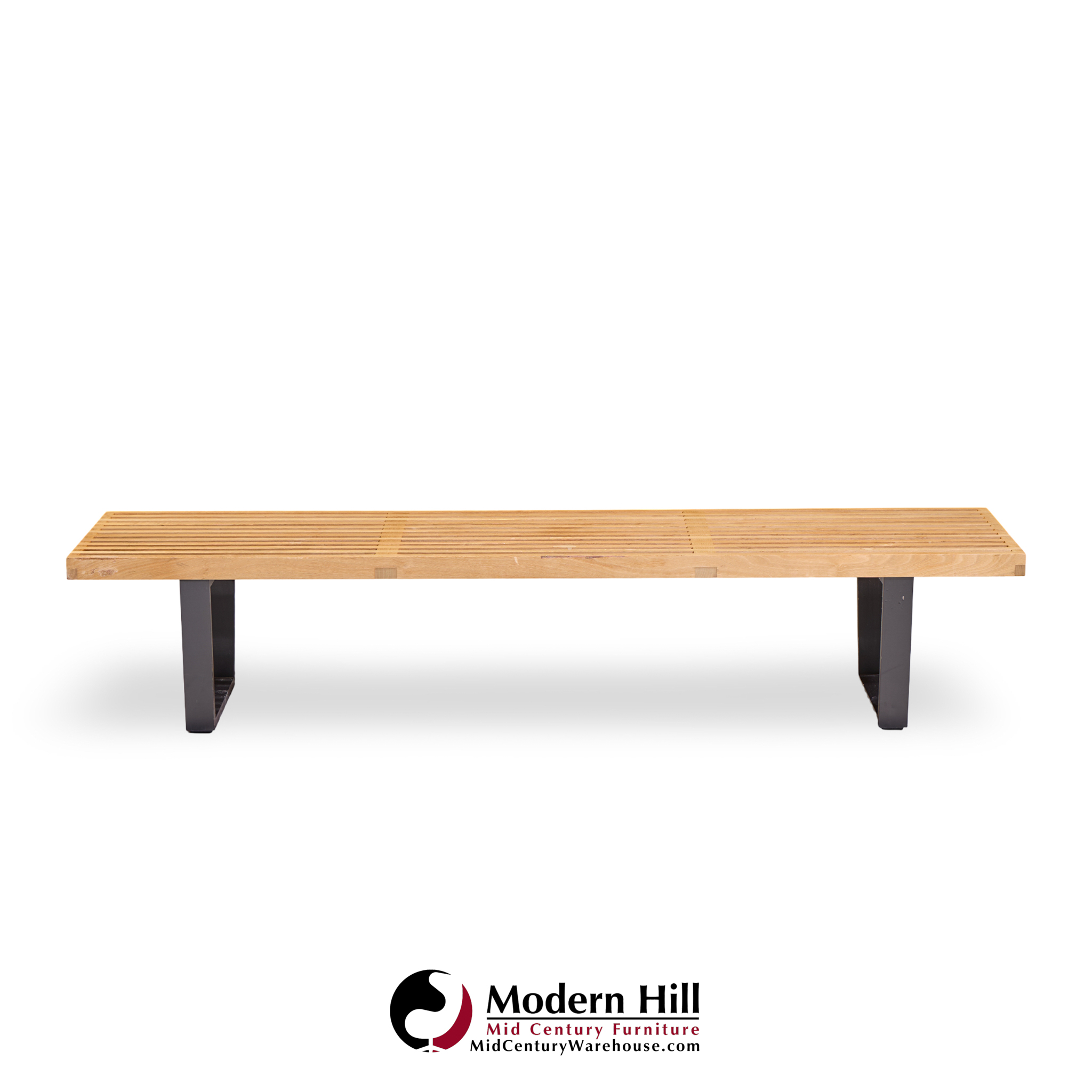 George Nelson for Herman Miller Mid Century Slat Bench