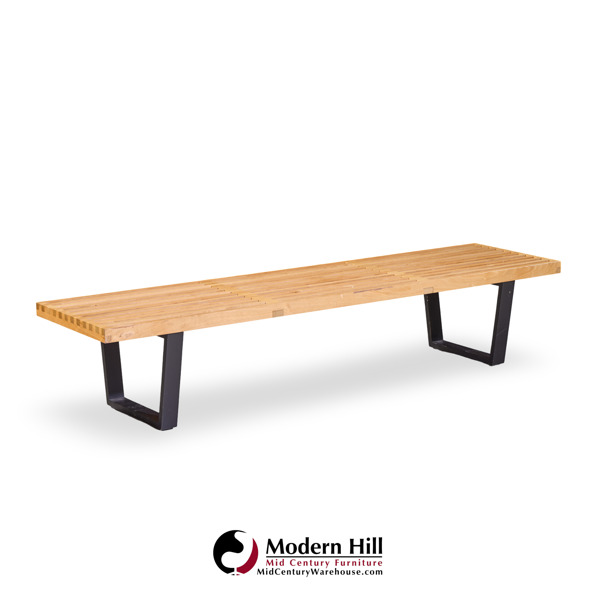 George Nelson for Herman Miller Mid Century Slat Bench