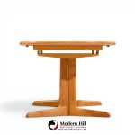 Gudme Møbelfabrik Mid Century Teak Expanding Dining Table with 2 Leaves