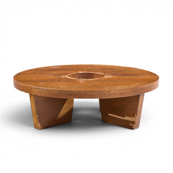 Harvey Probber Nuclear Mid Century Mahogany Coffee Table