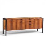 herman miller mid century rosewood credenza