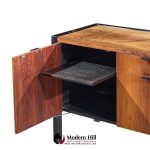 herman miller mid century rosewood credenza