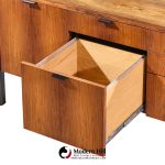 herman miller mid century rosewood credenza