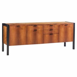 herman miller mid century rosewood credenza