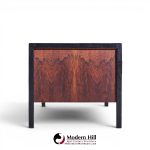 herman miller mid century rosewood executive desk
