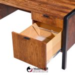 herman miller mid century rosewood executive desk