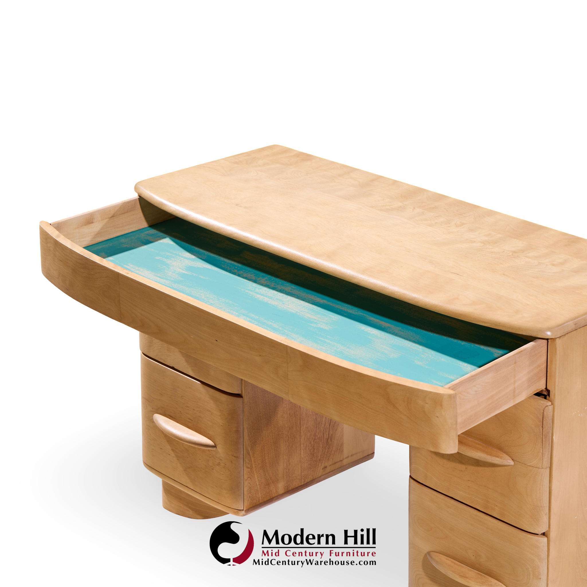 Heywood Wakefield Mid Century Vanity Desk