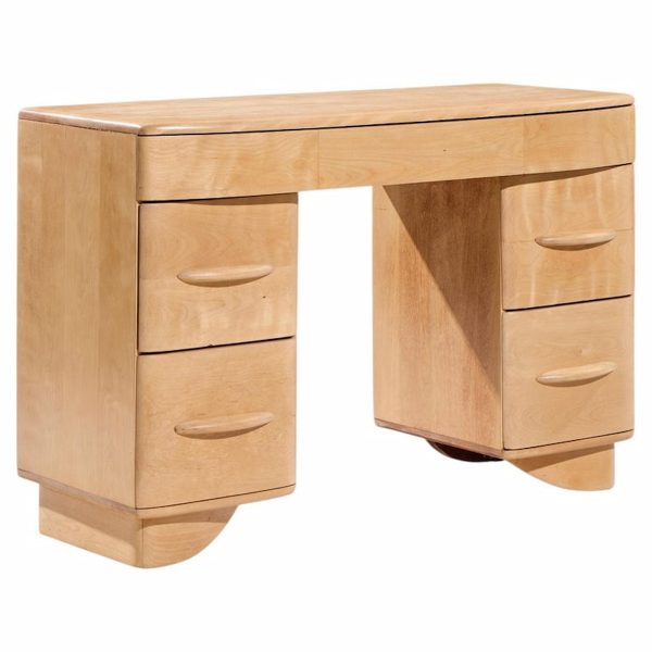 heywood wakefield mid century vanity desk