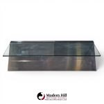 j. wade beam for brueton mid century cantilevered coffee table
