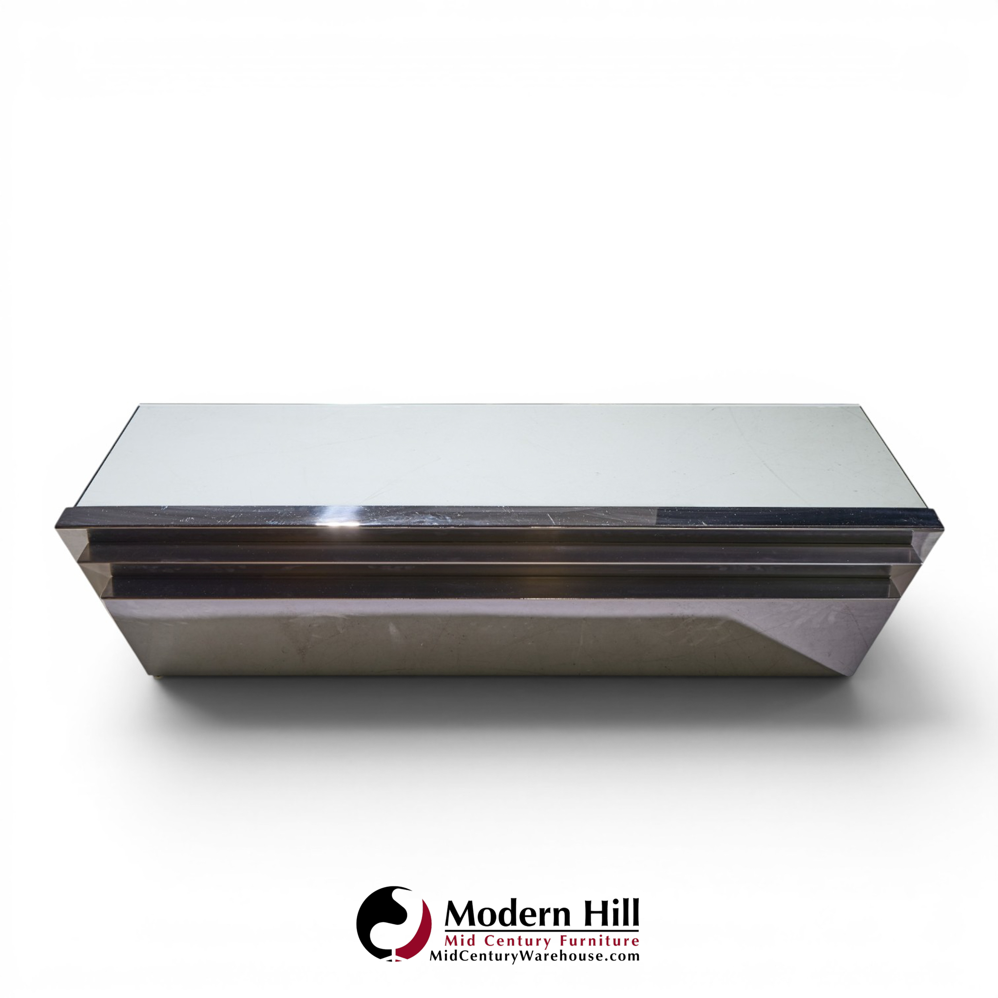 j. wade beam for brueton mid century cantilevered coffee table