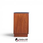 jack cartwright for founders mid century walnut and slate top credenza