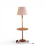 Jane & Gordon Martz for Marshall Studios Teak Tile Table Floor Lamp
