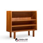 Jens Risom Mid Century Walnut Book Case - Pair