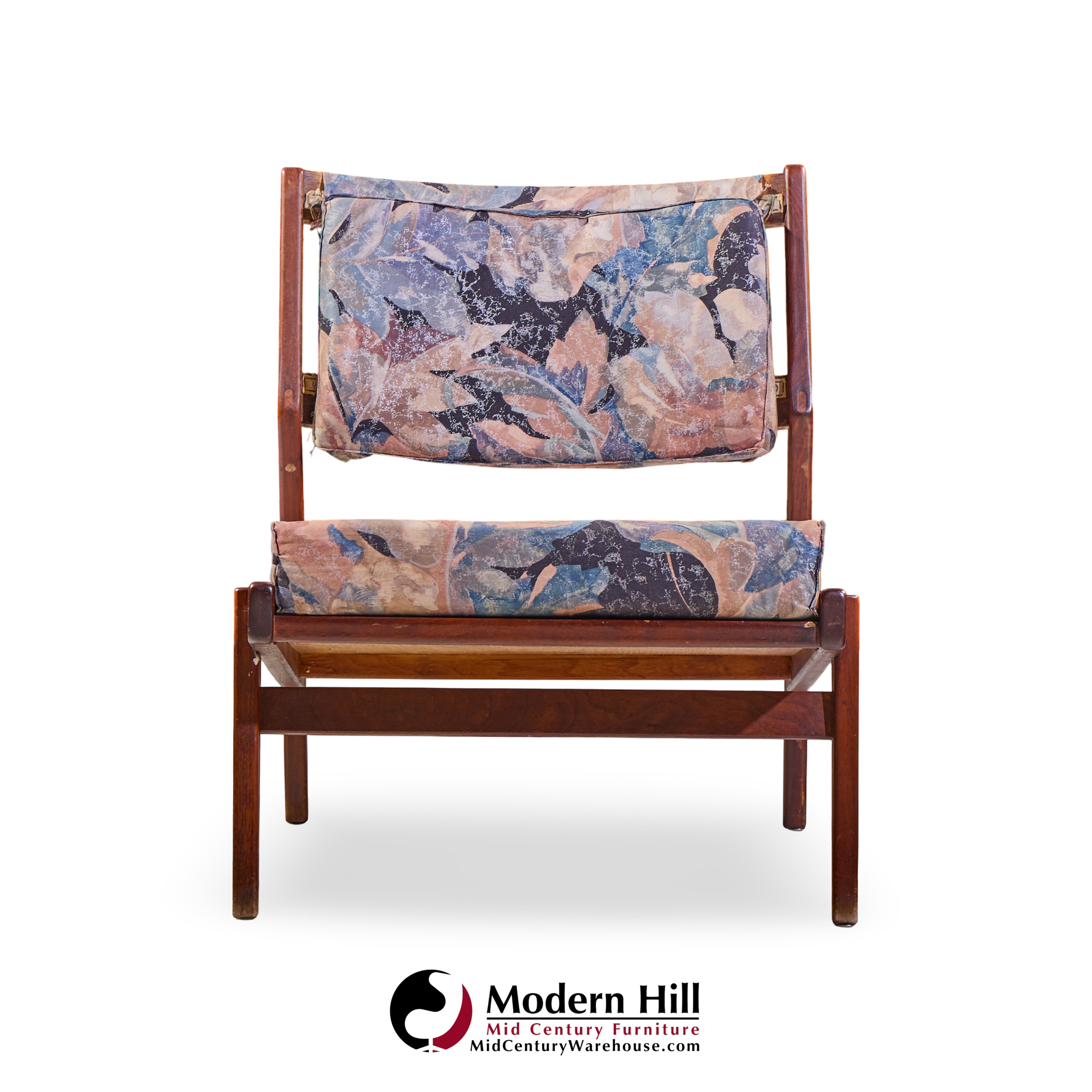 Jens Risom Style Mid Century Lounge Chair