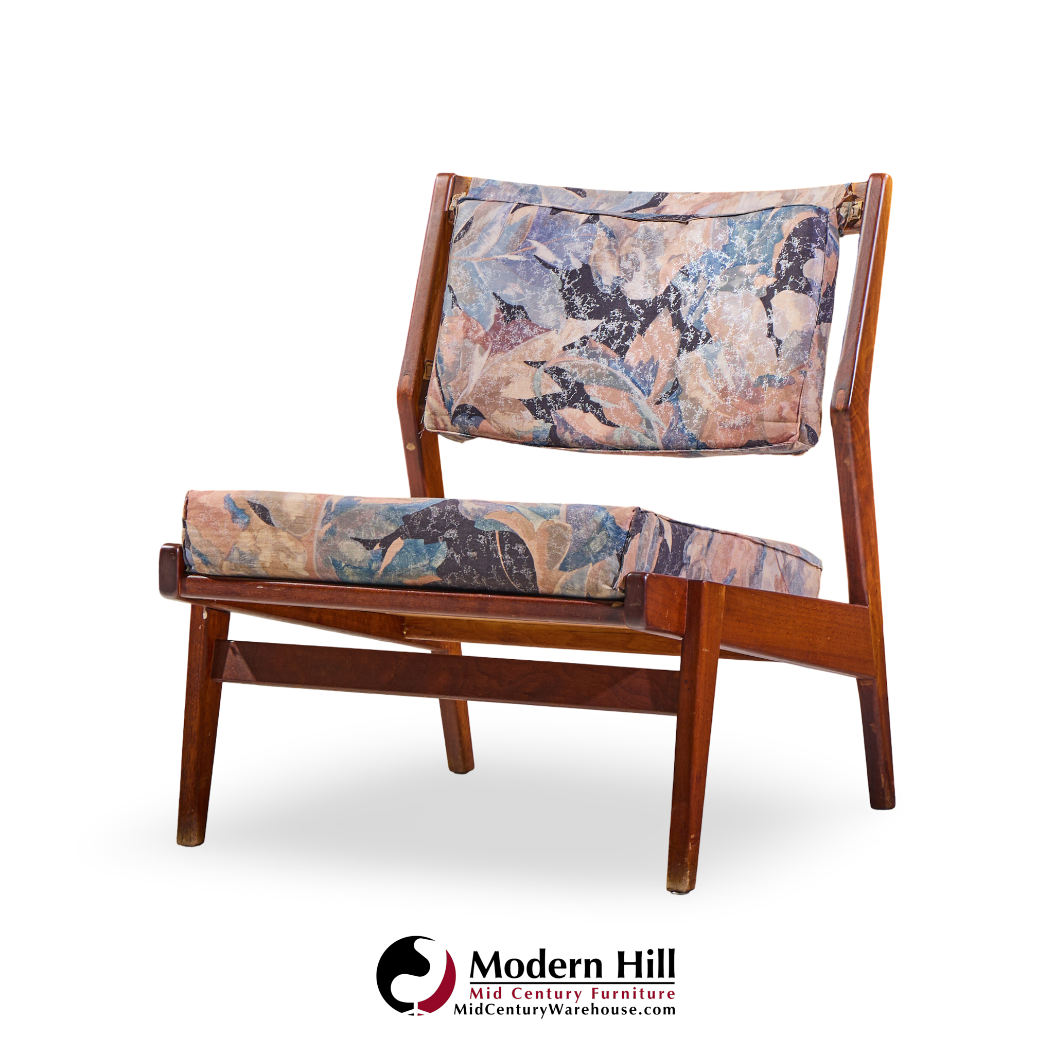 Jens Risom Style Mid Century Lounge Chair