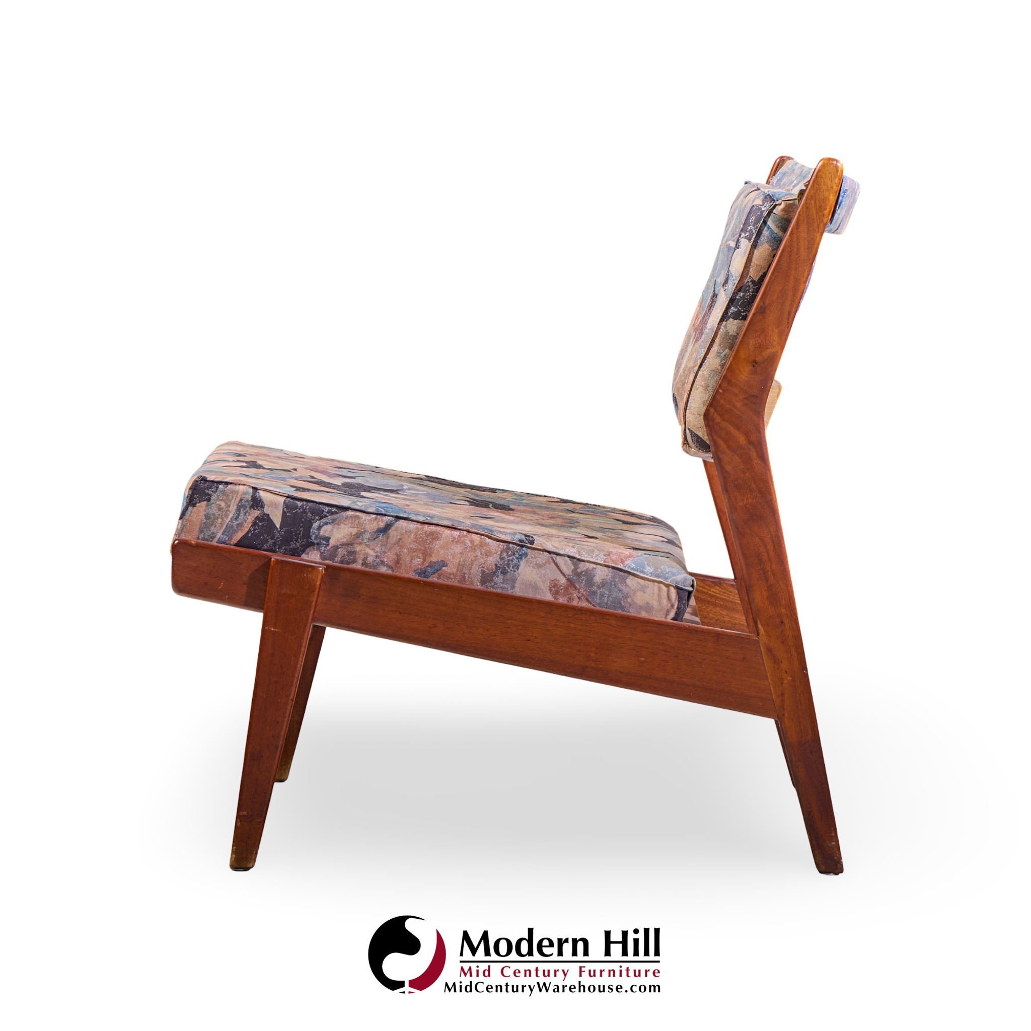 Jens Risom Style Mid Century Lounge Chair