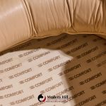 Joe Colombo for Comfort Model 1005 Mid Century Fiberglass and Leather Elda Lounge Chair