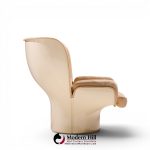 Joe Colombo for Comfort Model 1005 Mid Century Fiberglass and Leather Elda Lounge Chair