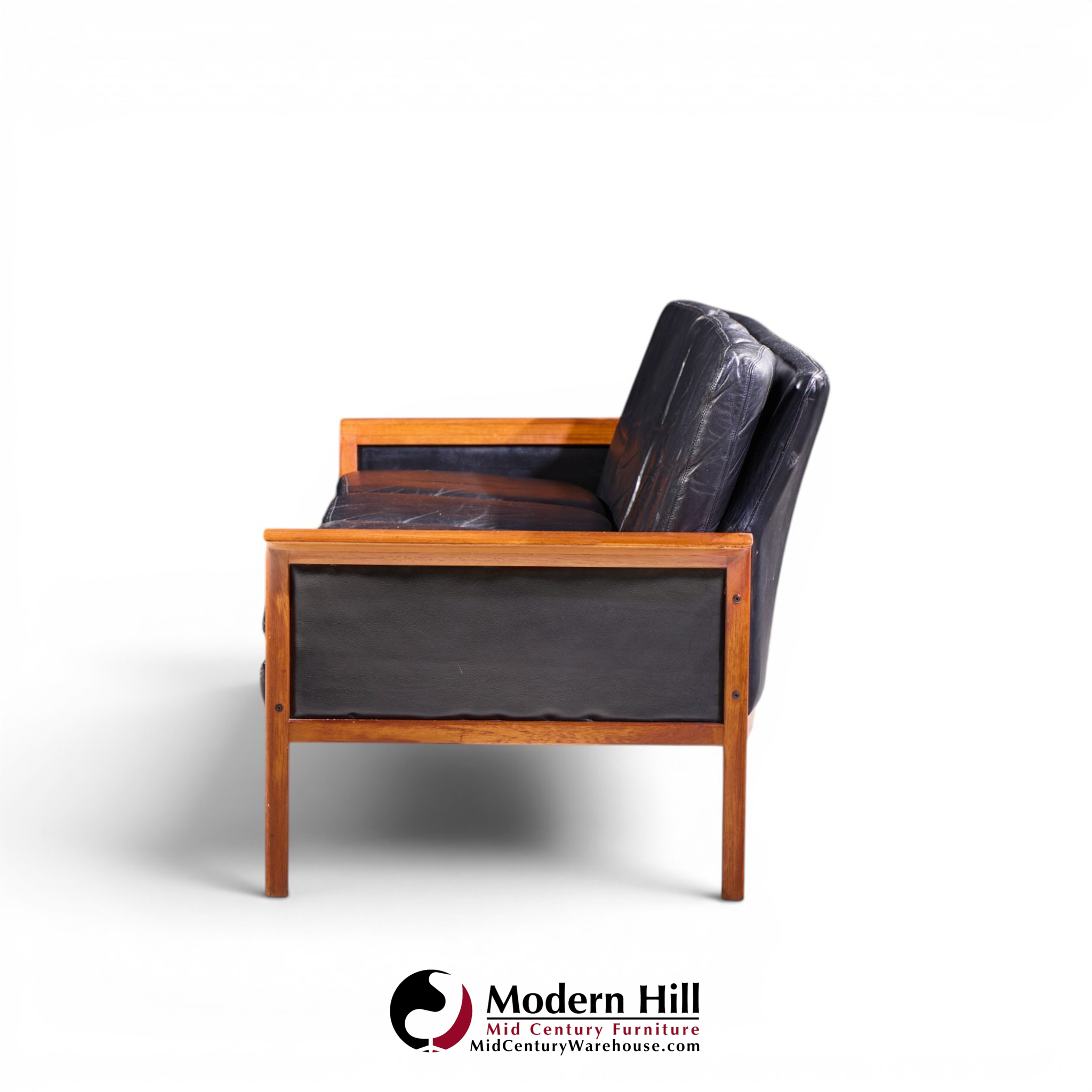 Knut Sæter for Vatne Møbler Mid Century Norwegian Teak Sofa