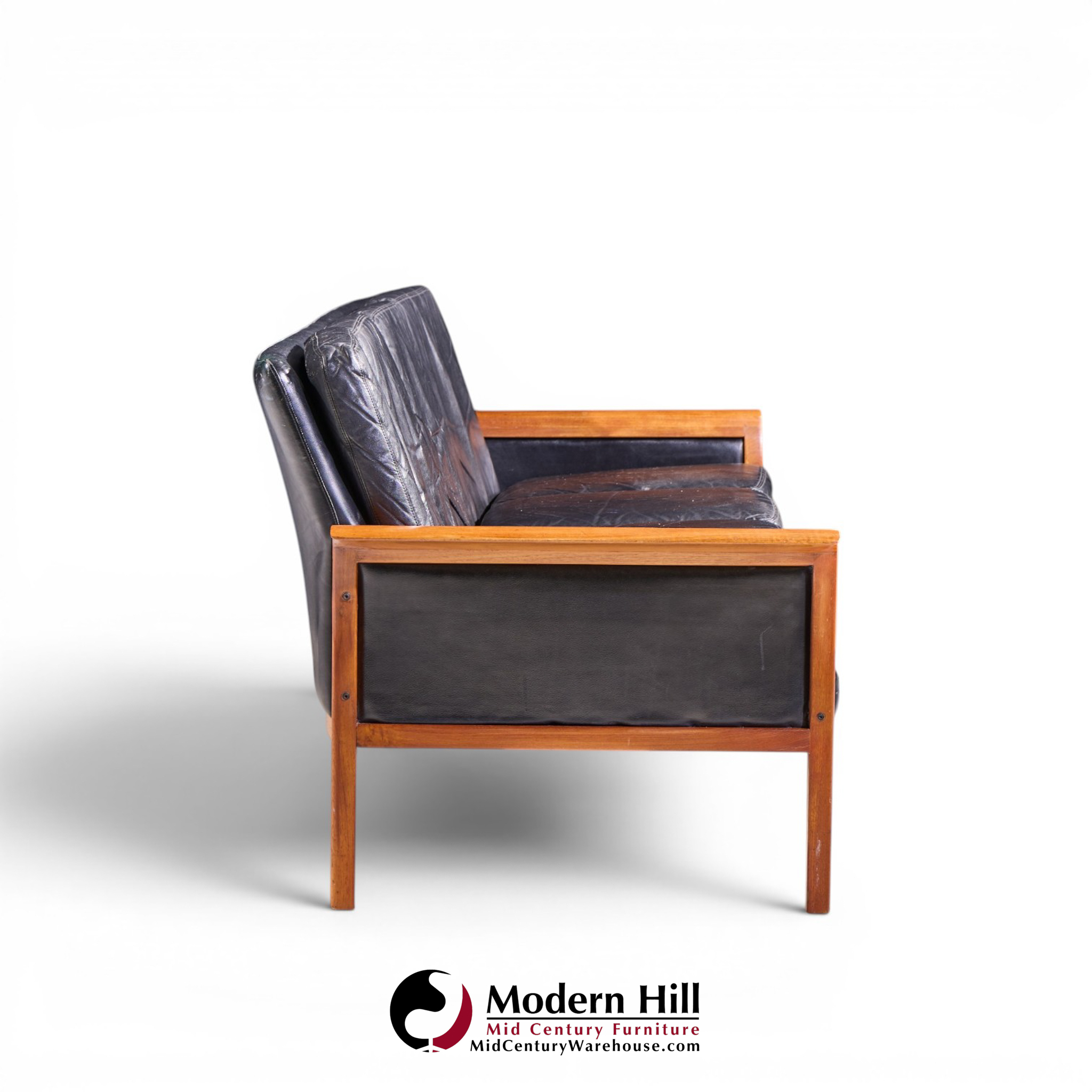 Knut Sæter for Vatne Møbler Mid Century Norwegian Teak Sofa