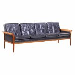 Knut Sæter for Vatne Møbler Mid Century Norwegian Teak Sofa