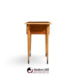 lane acclaim mid century walnut console table