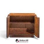 Lane Staccato Brutalist Mid Century Nightstands - Pair