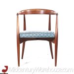 lawrence peabody mid century armchairs - pair