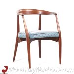 lawrence peabody mid century armchairs - pair