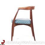 lawrence peabody mid century armchairs - pair