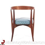 lawrence peabody mid century armchairs - pair