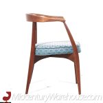 lawrence peabody mid century armchairs - pair