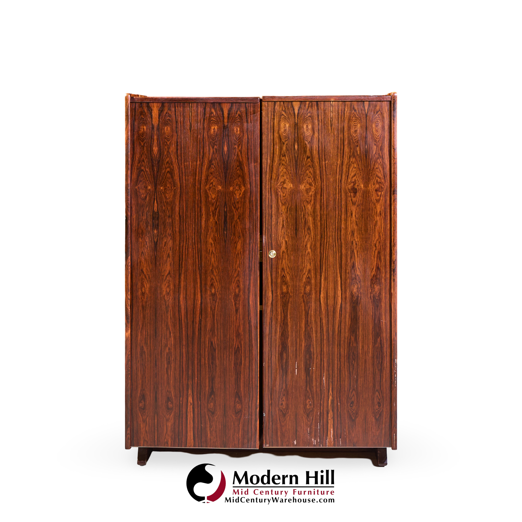 Mummenthaler & Meier Mid Century Rosewood Magic Box Hideaway Desk