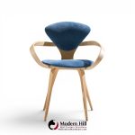 Norman Cherner for Plycraft Mid Century Pretzel Dining Chairs - Pair