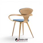 Norman Cherner for Plycraft Mid Century Pretzel Dining Chairs - Set of 4