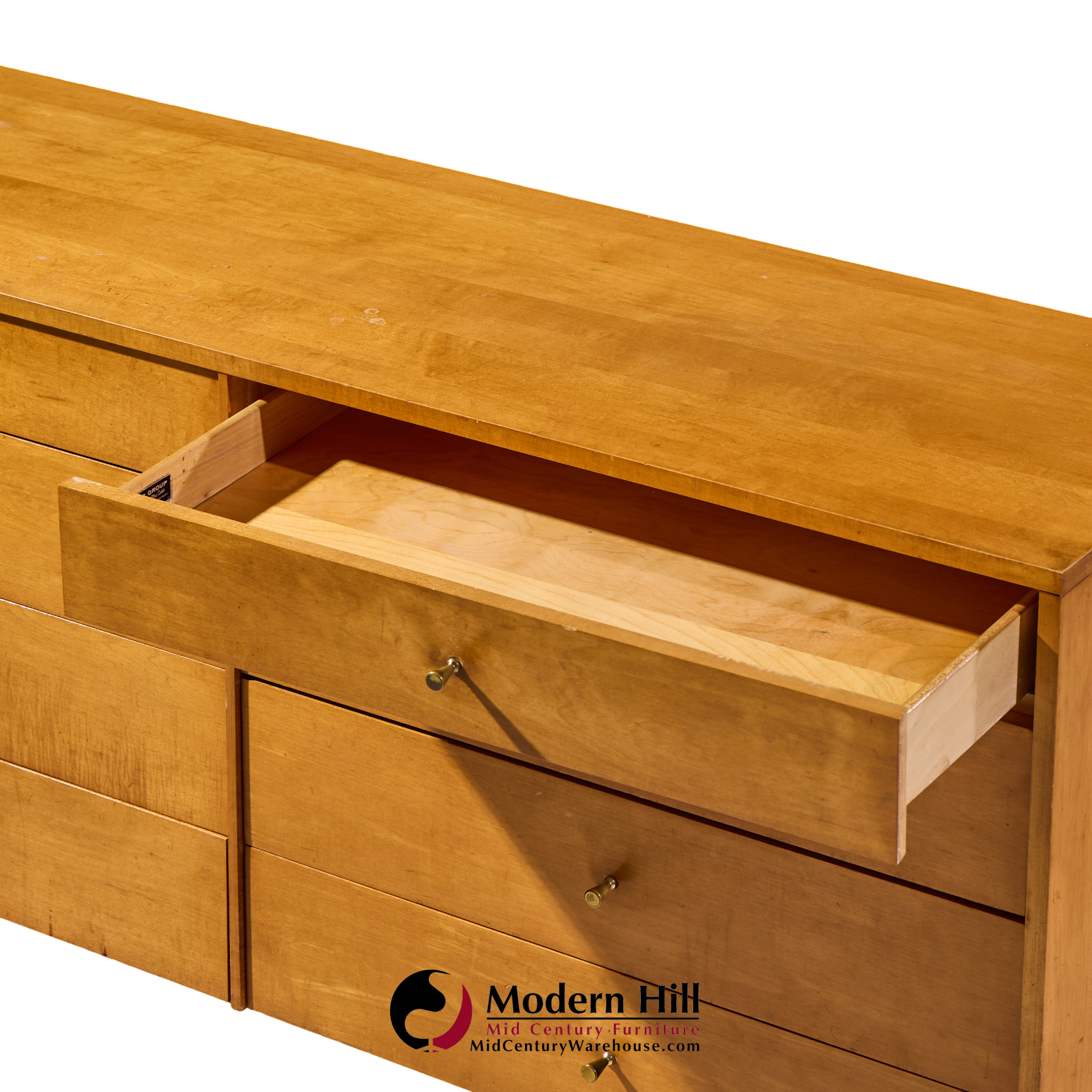 Paul Mccobb for Planner Group Mid Century 8-drawer Lowboy Dresser