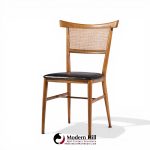 Paul Mccobb for Planner Group Mid Century Winchendon Maple and Cane Dining Chairs - Set of 6